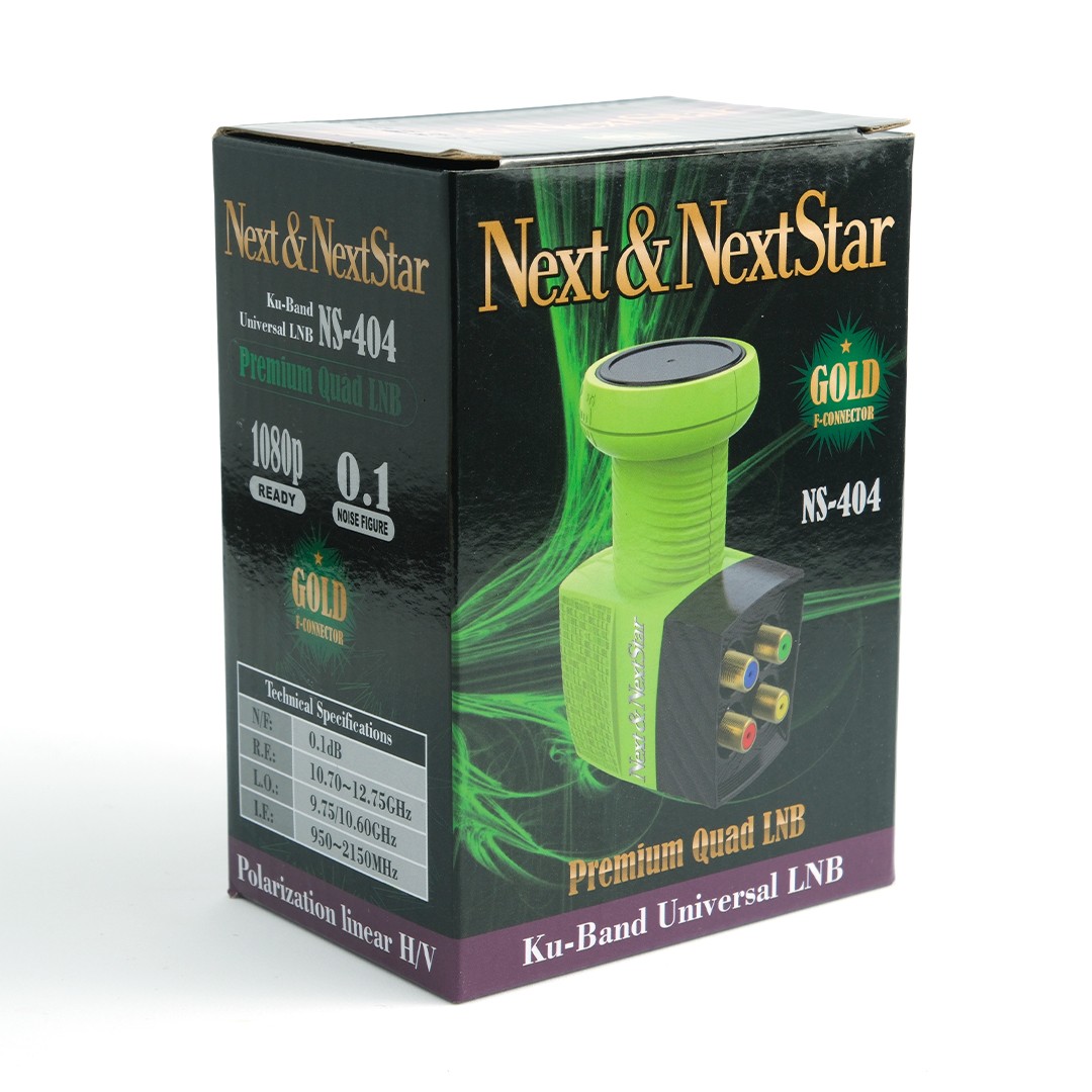 Next & NextStar Premium Quad LNB