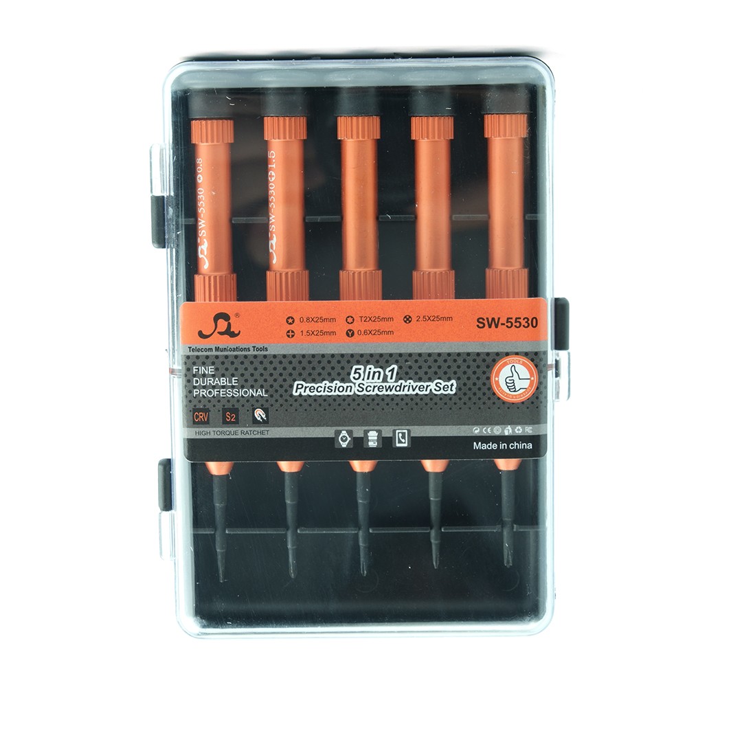 5-in-1 Precision Screwdriver Set