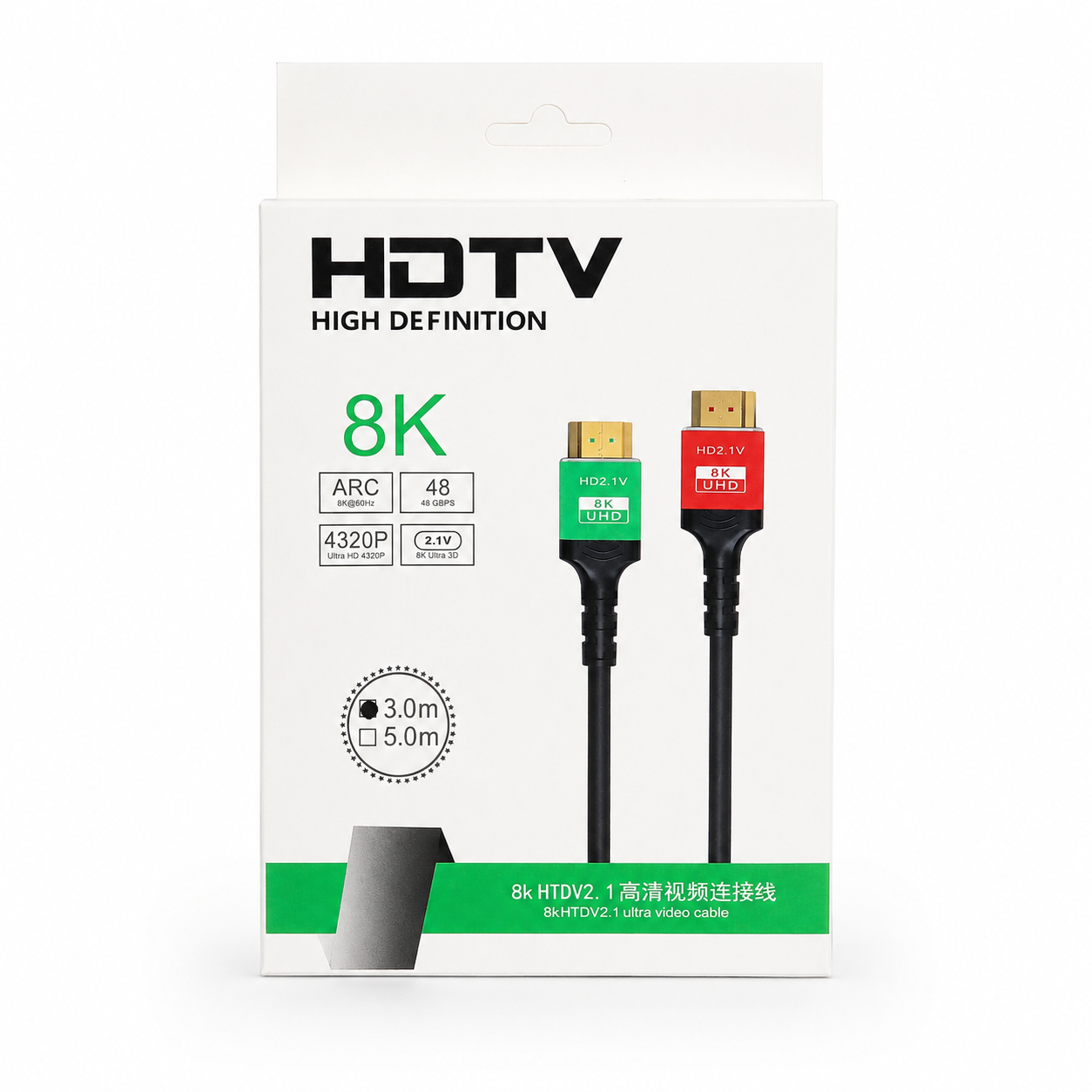 وایەر HD 8K 3M