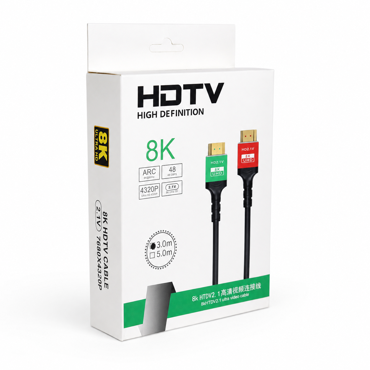 وایەر HD 8K 3M
