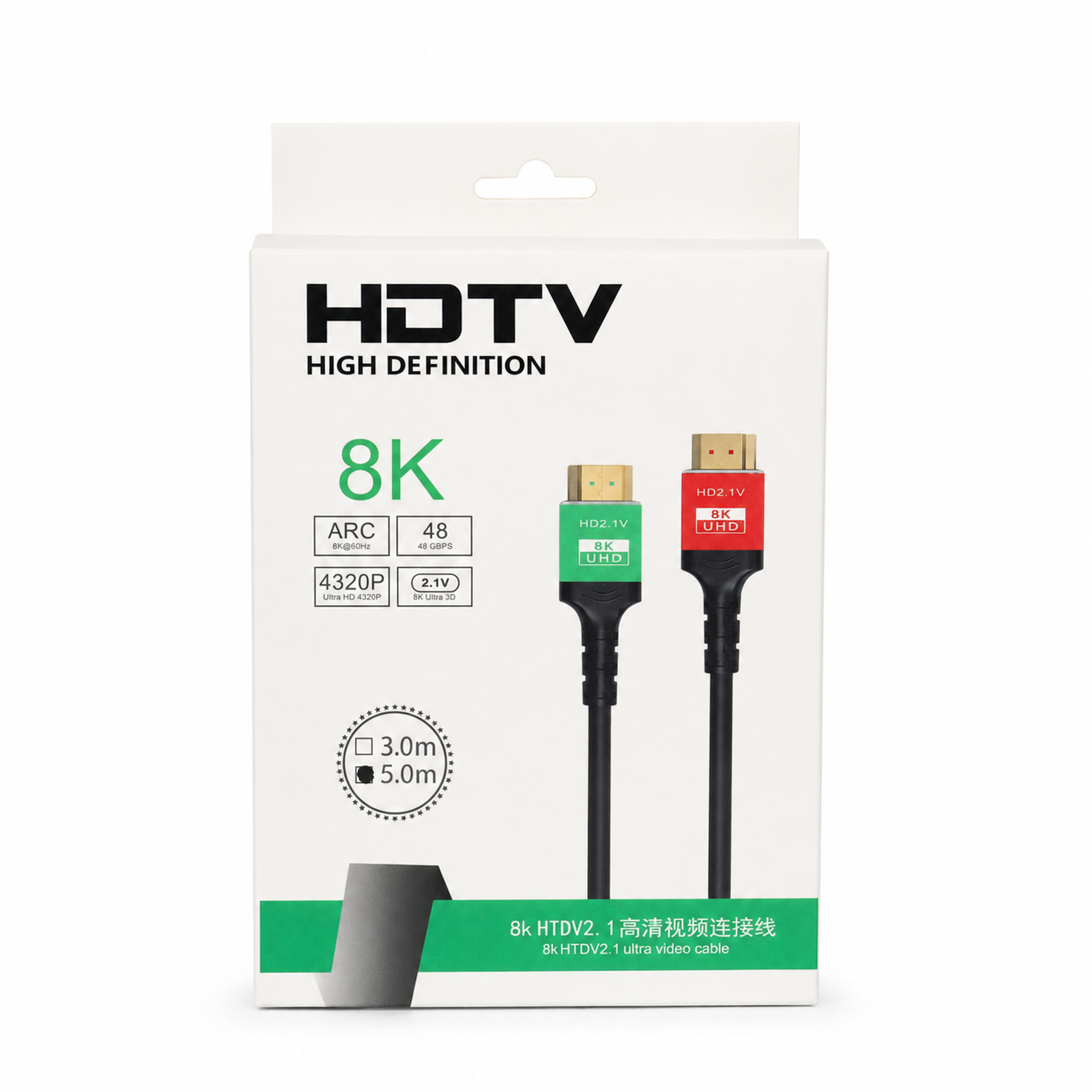وایەر HD 8K 5M
