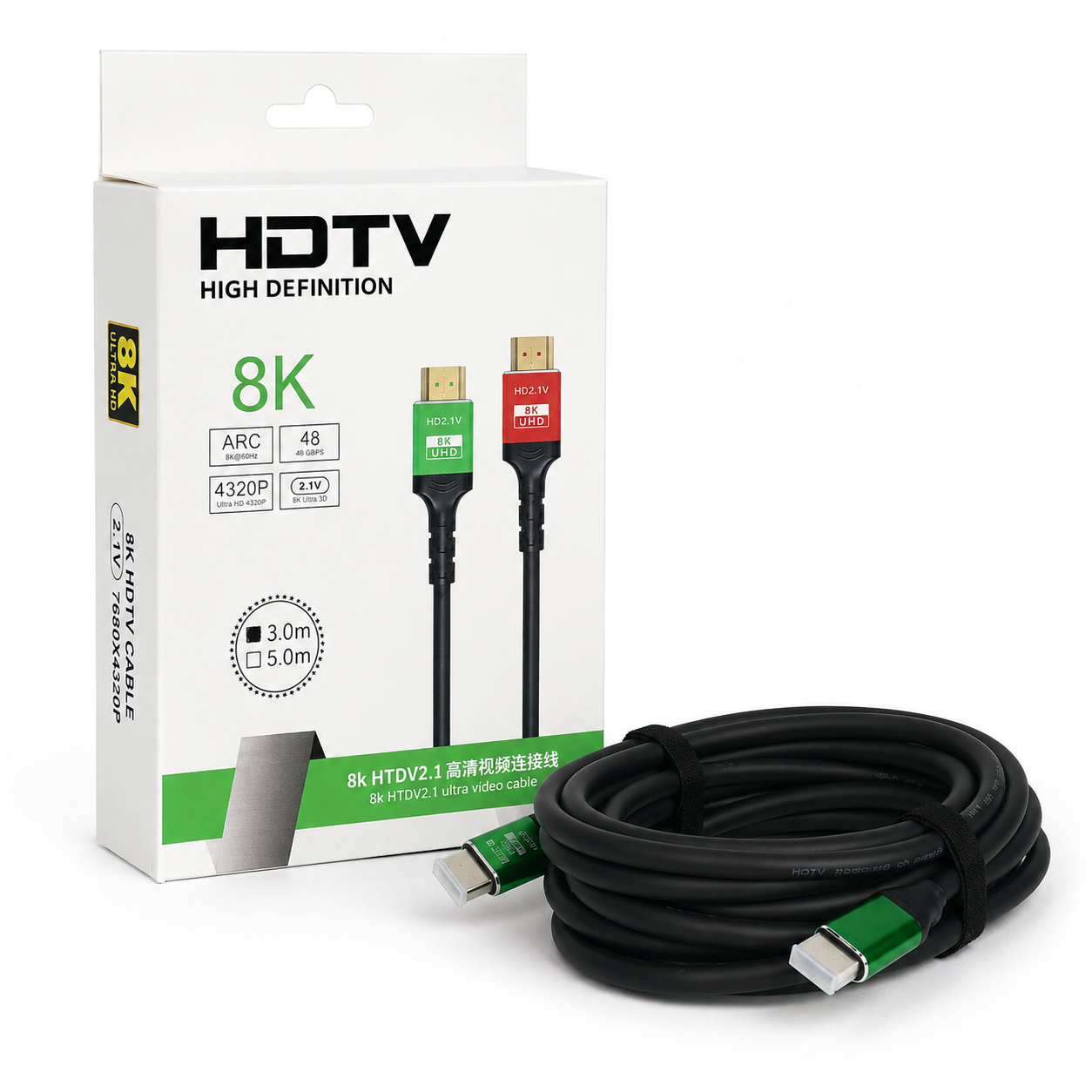 وایەر HD 8K 3M