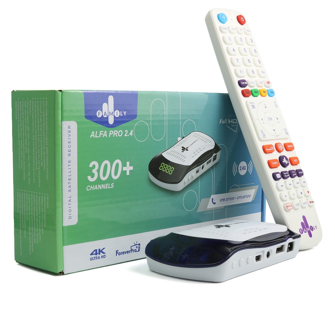 Family Alfa Pro 2.4 Satellite Receiver